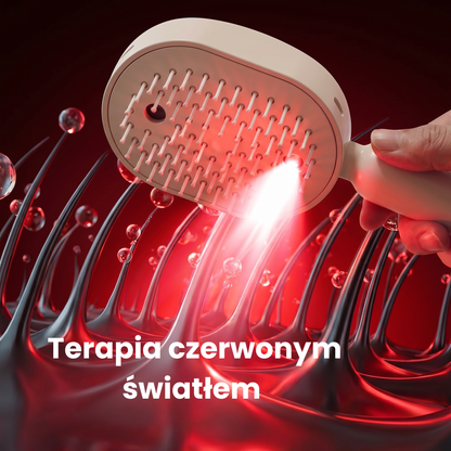 VeloraMist™ – Wysuwana szczotka do włosów z funkcją mgiełki, stworzona z myślą o szybkiej i wygodnej stylizacji.